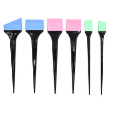 Plastic Handle Soft Nylon Bristles Salon Special Baked Oil Brush Hair Dye Brush Colored Bleach Dye Hair Dye Brush